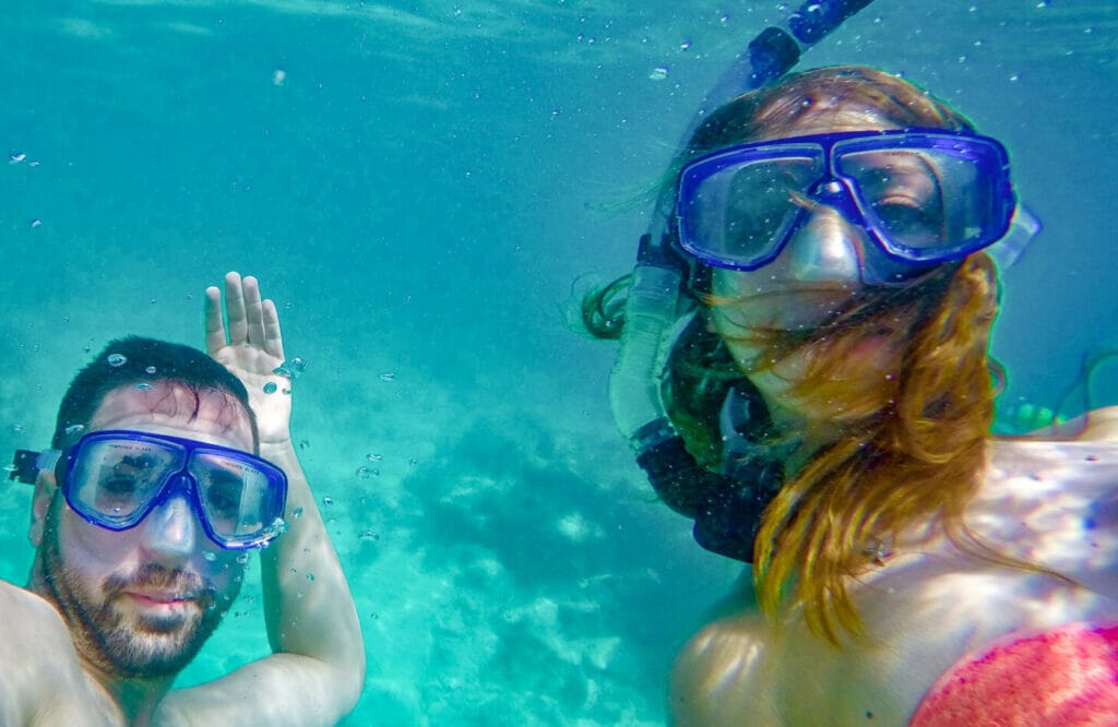loh saman, thailand snorkeling