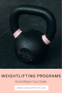 weightlifting program
